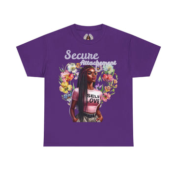 Secure Attachement- Unisex Heavy Cotton Tee, Inspirational Shirt